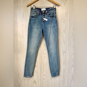 Dear John Olivia Skinny Jeans Size 25 Coronado High Rise Ankle NWT